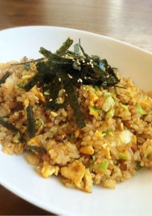 納豆チャーハン-レシピのメイン写真