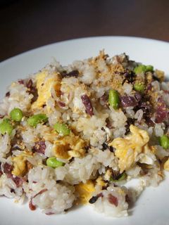 京都のしば漬けでチャーハン-レシピのメイン写真