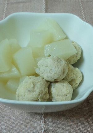 大根と肉だんごのウエイパー煮-レシピのメイン写真