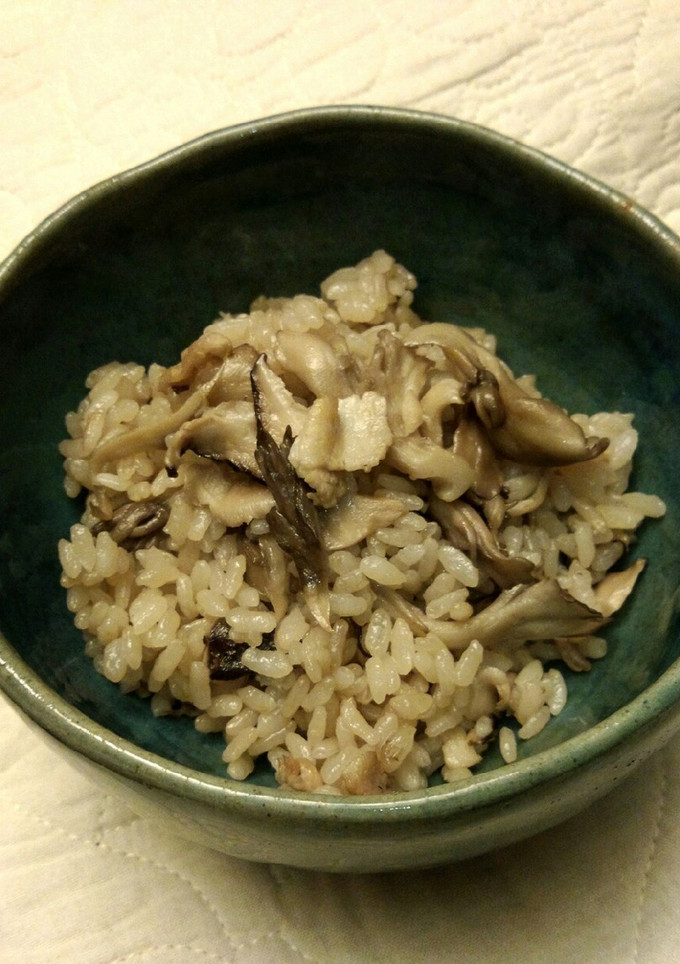 舞茸と豚バラ肉のさっぱり炊き込みご飯-レシピのメイン写真