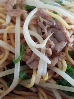 ポン酢焼きそば!-レシピのメイン写真