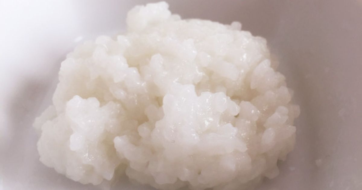 離乳食 後期前半 〜四倍粥(かたがゆ)〜 by snow＊mama 【クックパッド