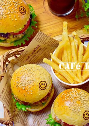 簡単♡ハンバーガー-レシピのメイン写真