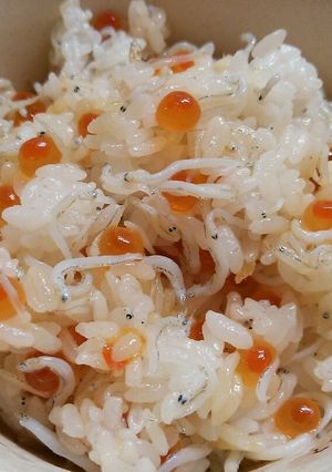 しらすといくらの混ぜご飯-レシピのメイン写真