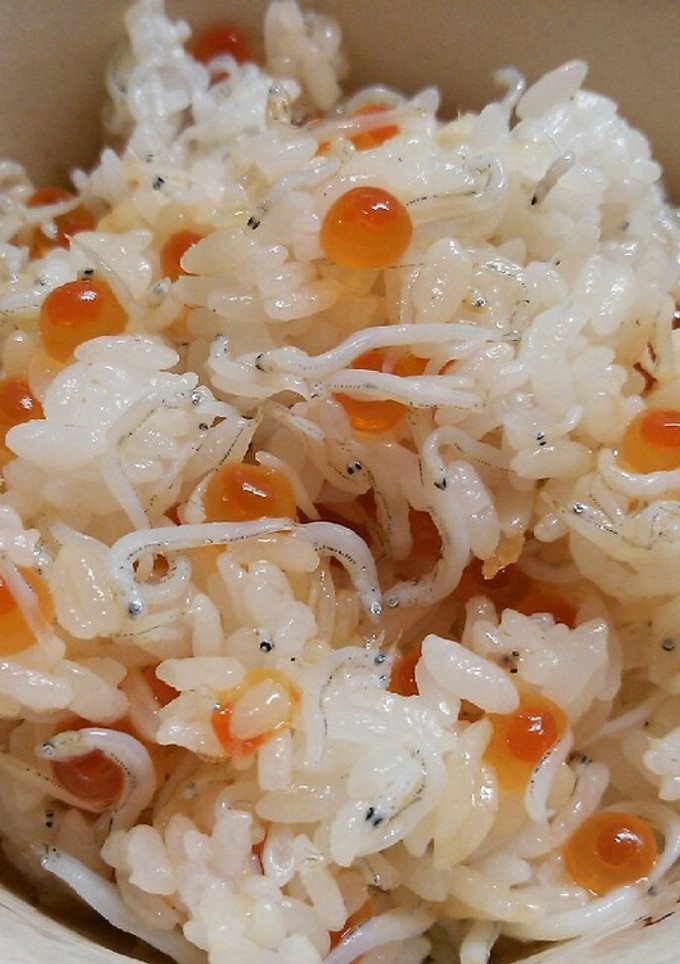 しらすといくらの混ぜご飯-レシピのメイン写真