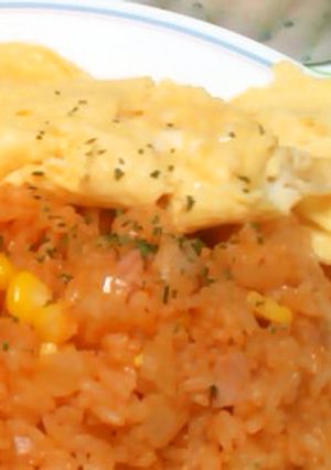 失敗なし！簡単にチキンライスを炊飯器で♪-レシピのメイン写真