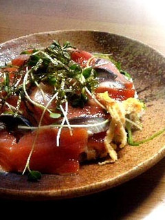 酒粕漬けサーモンとしめ鯖のちらし寿司-レシピのメイン写真