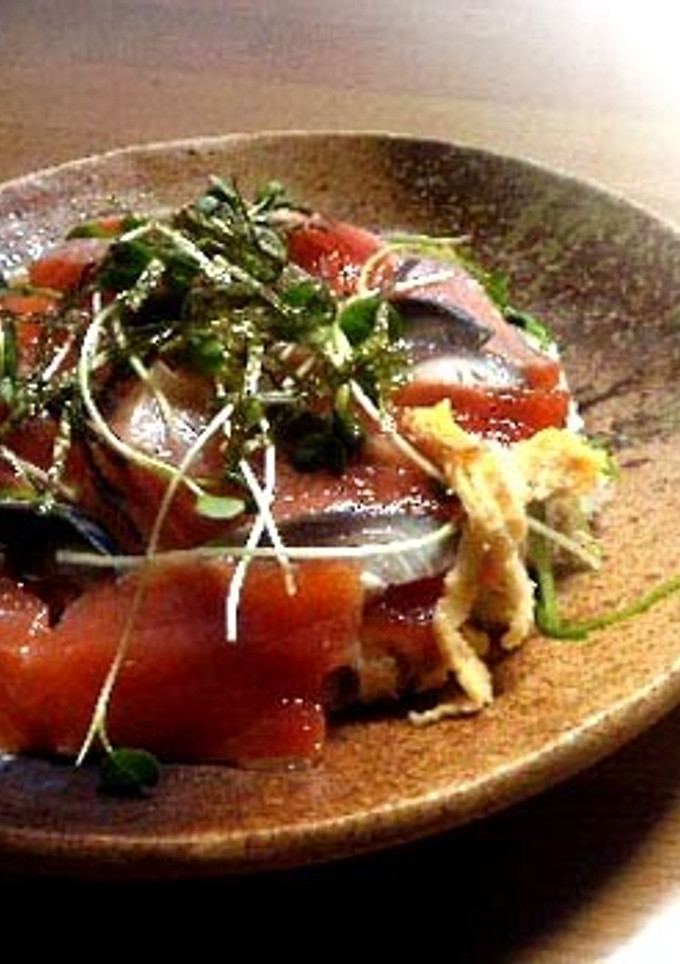 酒粕漬けサーモンとしめ鯖のちらし寿司-レシピのメイン写真