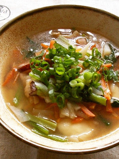 懐かしい母の味すいとん-レシピのメイン写真