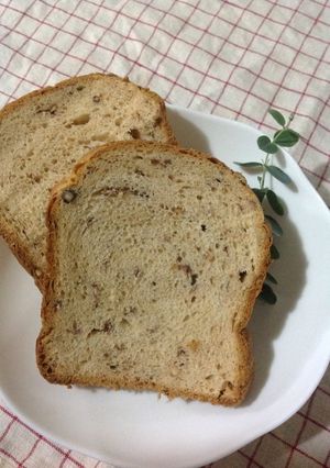あずきとメープルの食パン-レシピのメイン写真