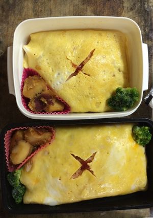 オムライス弁当-レシピのメイン写真