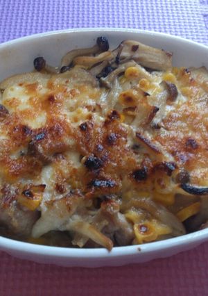 グリルde鶏肉きのこのマヨネーズ焼き-レシピのメイン写真