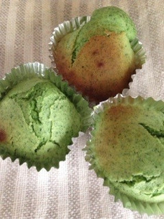 ほうれん草カップケーキ-レシピのメイン写真