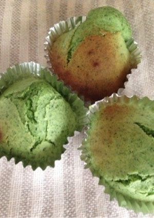 ほうれん草カップケーキ-レシピのメイン写真