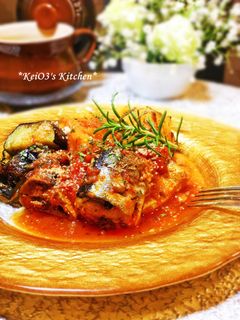 骨ごと食べましょ✿サンマのトマト煮✿-レシピのメイン写真