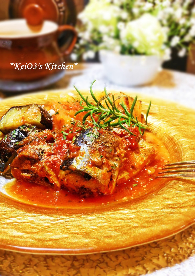骨ごと食べましょ✿サンマのトマト煮✿-レシピのメイン写真