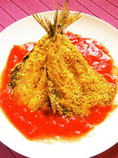 ☺簡単魚料理♪鰯のチーズカレー焼き☺-レシピのメイン写真