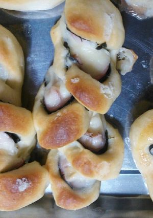 海苔とハムチーズエピ-レシピのメイン写真