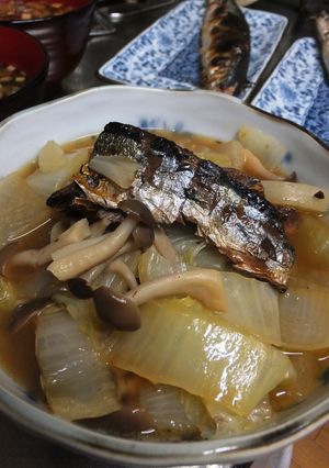 ワンルームご飯★サンマ缶と大根の煮物-レシピのメイン写真