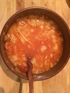 朝食レシピ!トマトスープでリゾット♡-レシピのメイン写真