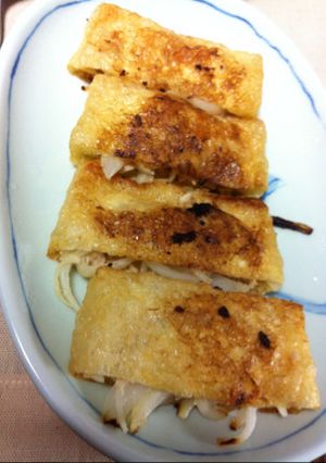 激ウマ☆油揚げのシーチキンと玉ねぎ詰め-レシピのメイン写真