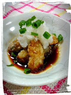 晩酌のお供に♪牡蠣のおろし竜田揚げ✨-レシピのメイン写真