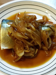 『鯖』とたっぷり玉葱の煮付け-レシピのメイン写真
