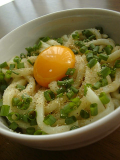 なんちゃって●讃岐釜玉うどん●-レシピのメイン写真