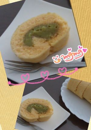 さつまいもクリームのふわふわロールケーキ-レシピのメイン写真