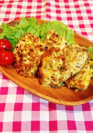やわらか〜。。。鶏胸肉のパン粉焼き-レシピのメイン写真