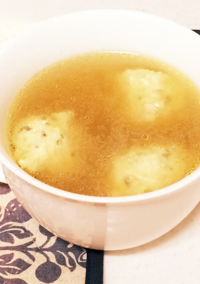 簡単♪♪ふわふわ鳥つみれの中華風スープ-レシピのメイン写真