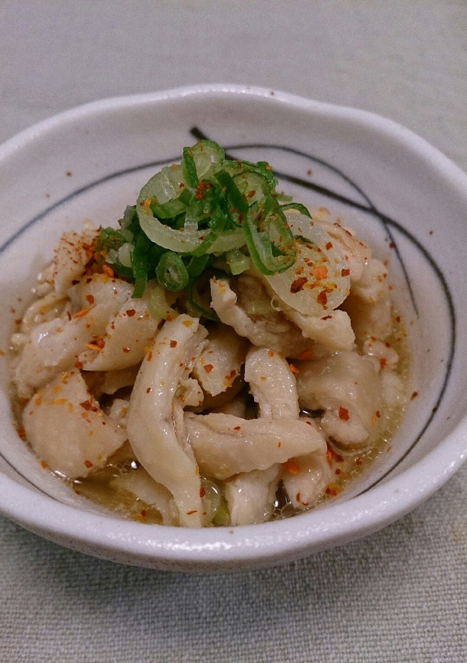 鶏皮の旨煮-レシピのメイン写真