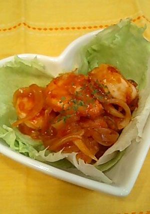 タレの材料たったの2つ！スピードエビチリ-レシピのメイン写真