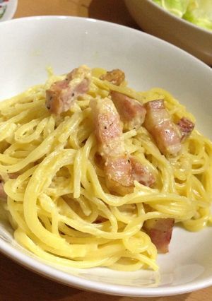 簡単カルボナーラ♪生クリームなし☆-レシピのメイン写真