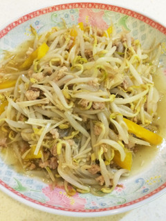もやしとひき肉のあんかけ煮-レシピのメイン写真