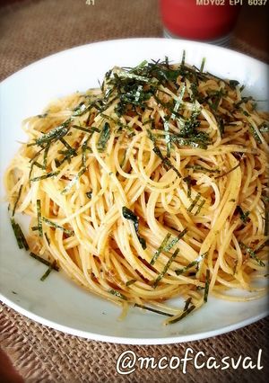 混ぜるだけ♪海苔明太子じゃこパスタ♪-レシピのメイン写真