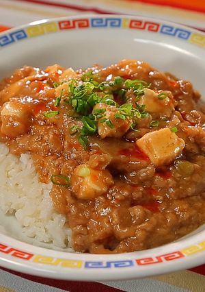 みそ汁でリメイク！みそマーボー丼-レシピのメイン写真