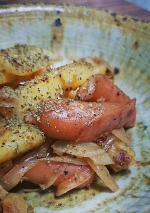 簡単★醤油マヨで和風ジャーマンポテト-レシピのメイン写真