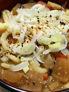 リメイク・豚汁うどん-レシピのメイン写真