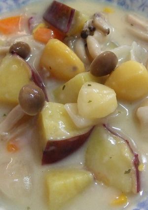 ☆実りの秋・根菜たっぷり…クリーム煮？♪-レシピのメイン写真
