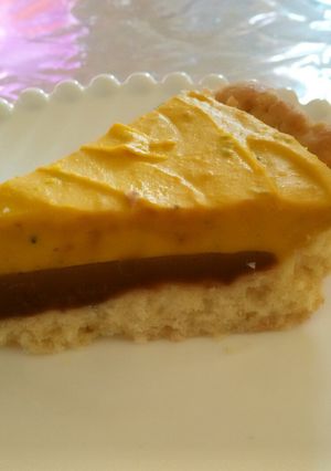 カボチャチョコタルト☆ハロウィンに!-レシピのメイン写真