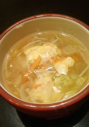 簡単！生姜の効いた野菜スープ-レシピのメイン写真