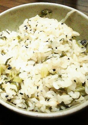 じゃこと黒ゴマの大根菜飯-レシピのメイン写真