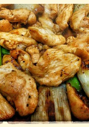 焼き鳥串刺さず（鶏むね肉の串なし焼き鳥）-レシピのメイン写真