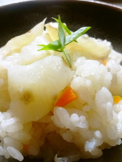 さくさくヘルシー*菊芋の炊き込みご飯-レシピのメイン写真