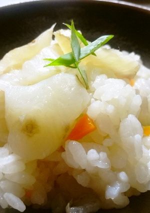 さくさくヘルシー＊菊芋の炊き込みご飯-レシピのメイン写真
