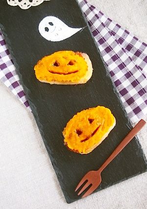 ハロウィンフレンチトースト-レシピのメイン写真