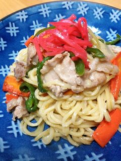 簡単!塩だれで作る塩焼きそば-レシピのメイン写真