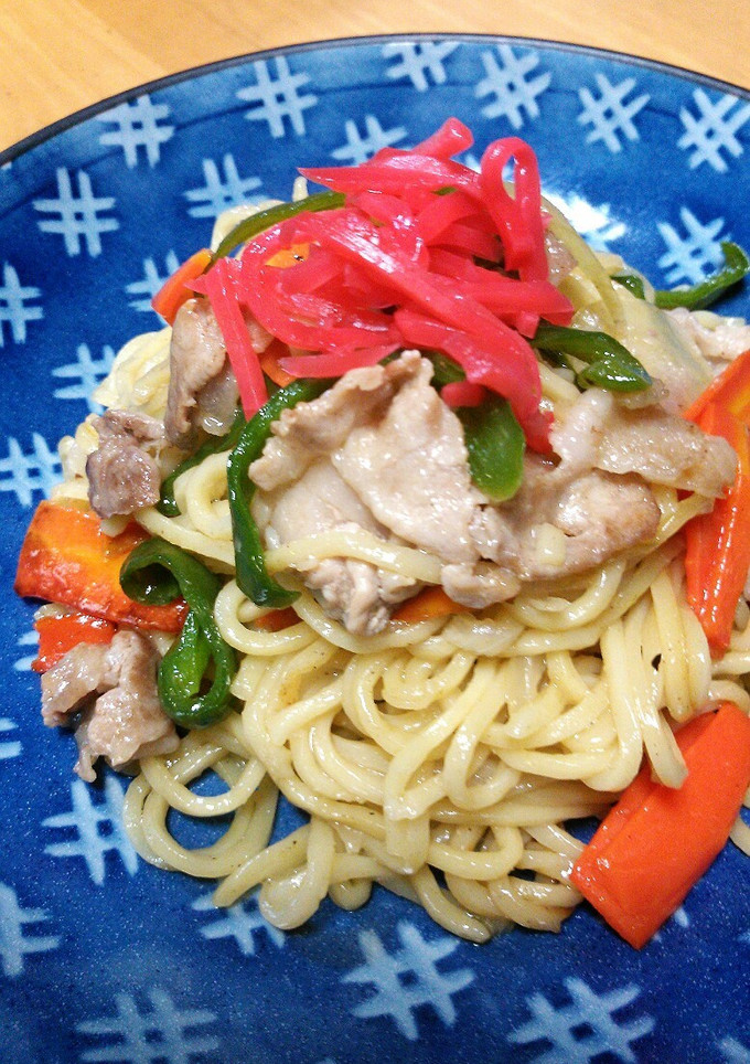 簡単！塩だれで作る塩焼きそば-レシピのメイン写真