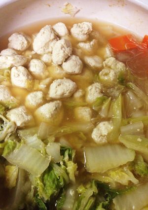 豆腐でふわふわ♡しょうがいり鶏だんご♡-レシピのメイン写真